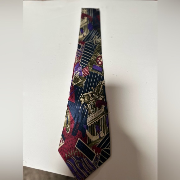 EUC 6 Men’s Ties. All 100% silk. Assorted Brands. Excellent Condition. - Picture 10 of 10